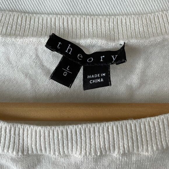 theory cashmere bland top size L/G - Picture 3 of 6